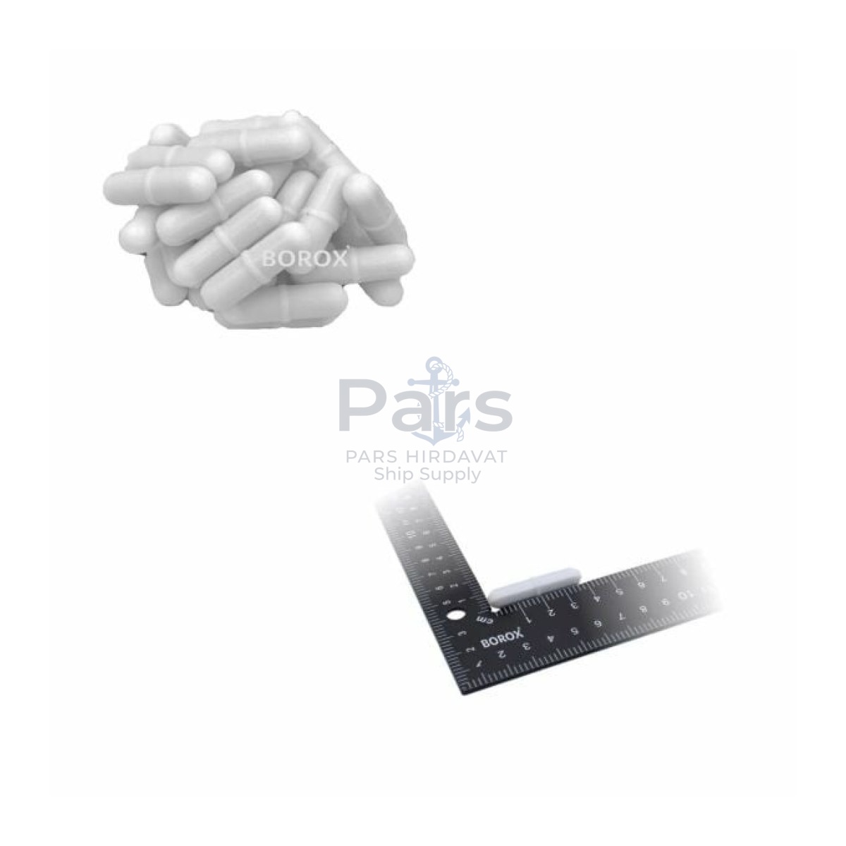 Manyetik Balık 7x25 mm - Teflon Karıştırıcı Balık Halkalı - 50 pcs Toptan