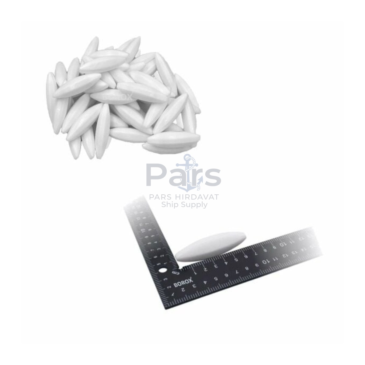 Manyetik Balık 20x70 mm - Teflon Karıştırıcı Balık Zeytin - 50 pcs Toptan
