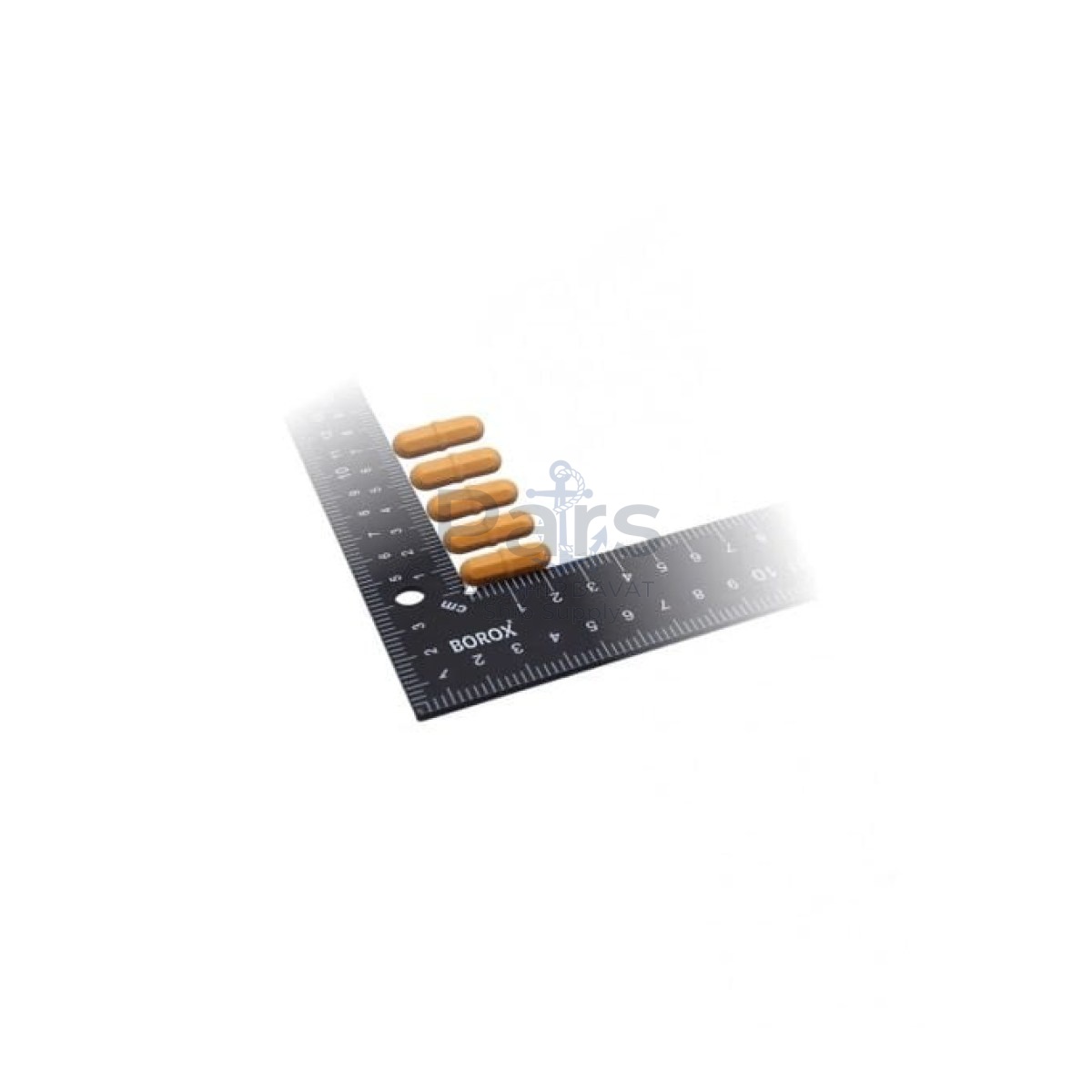 Manyetik Balık 8x25 mm - Turuncu Teflon Karıştırıcı Halkalı - 5 pcs Paket