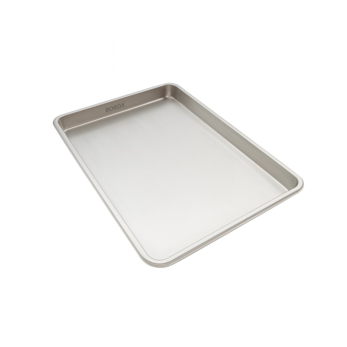 Borox Stainless Steel Laboratuvar Tepsisi 17L - Numune Taşıma Tepsisi - Numune Kabı - Tray
