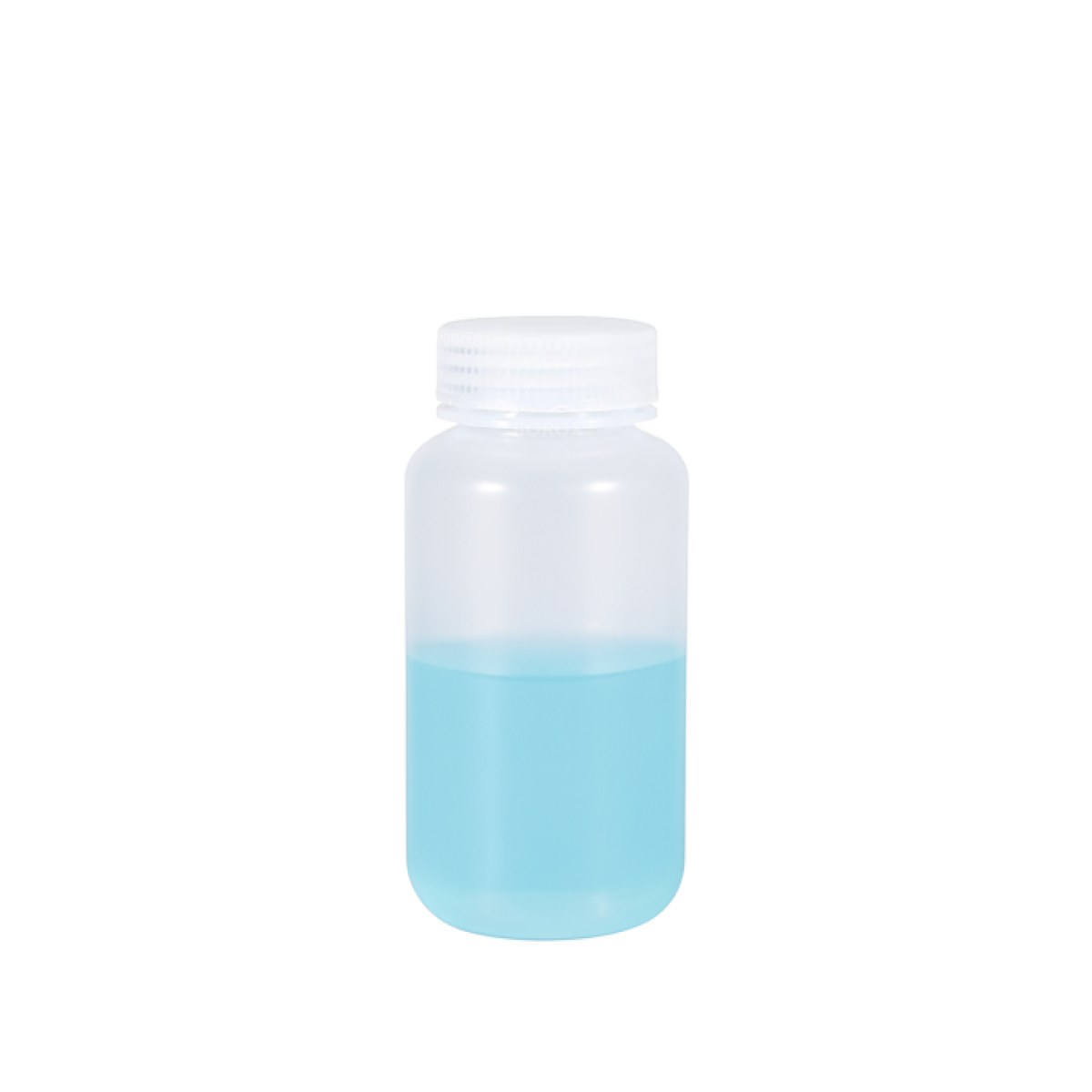 Borox Numune Şişesi 250ml - Vida Kapaklı - PP Şeffaf Plastik Şişe - Otoklav Şişe
