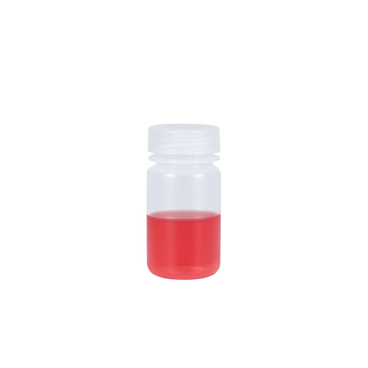 Borox Numune Şişesi 125ml - Vida Kapaklı - PP Şeffaf Plastik Şişe - Otoklav Şişe