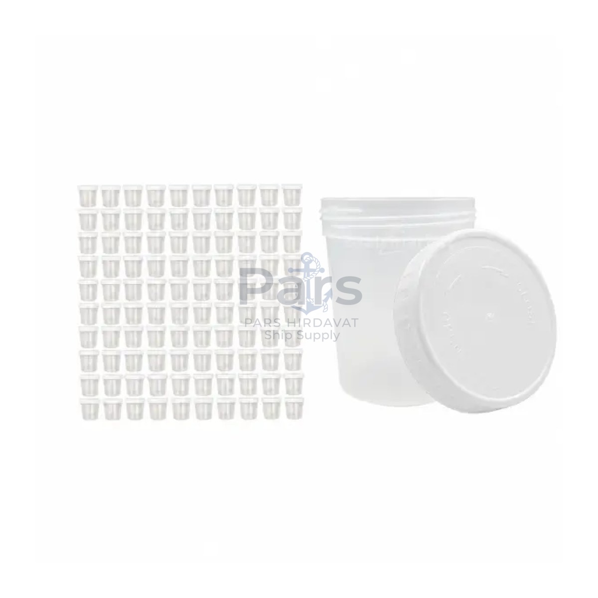İdrar Numune Kabı 100ml - Pnömatik Steril Şişe 100 pcs