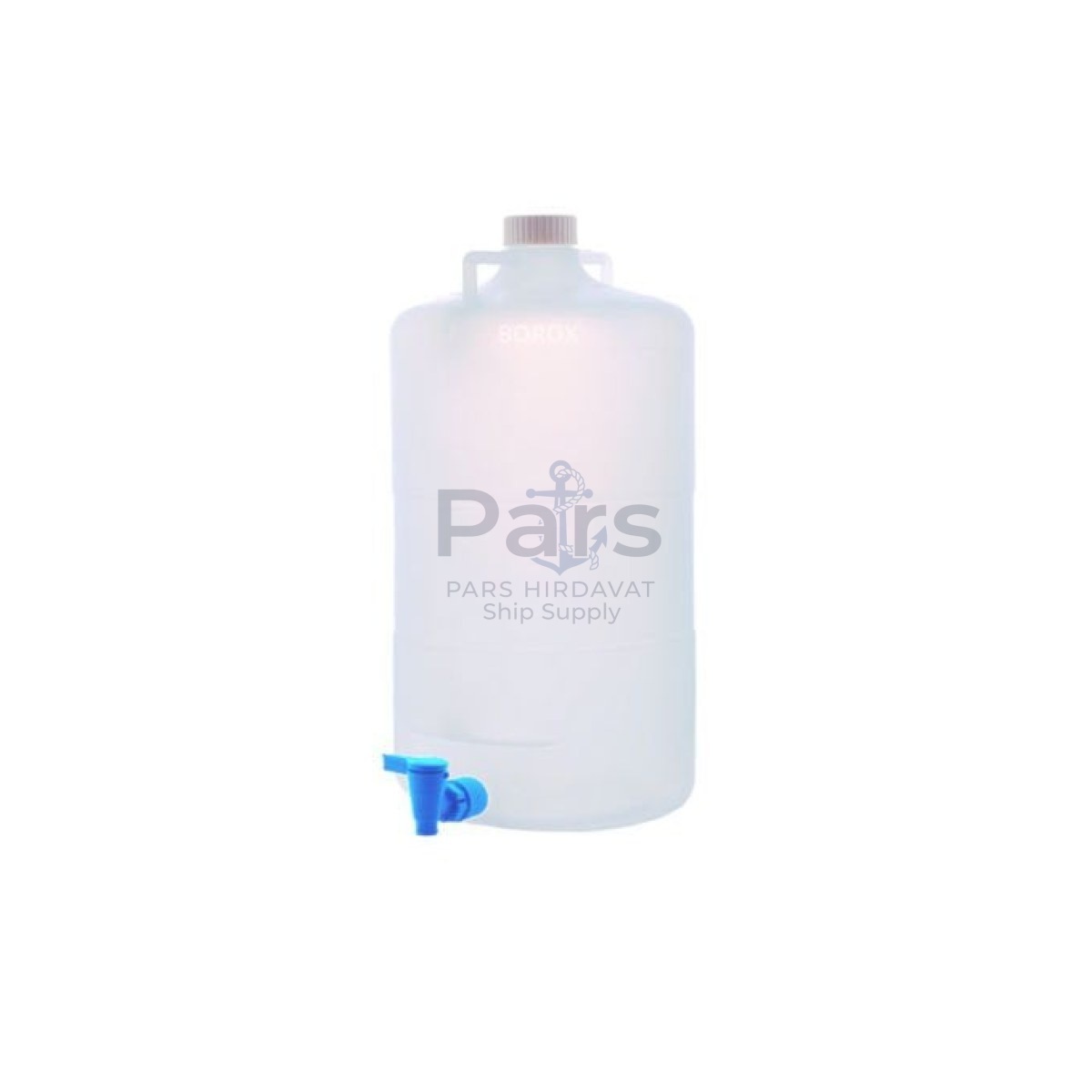 Borox Plastik Aspiratör Şişe 10000 ml - Musluklu Kapaklı Şişe 10L
