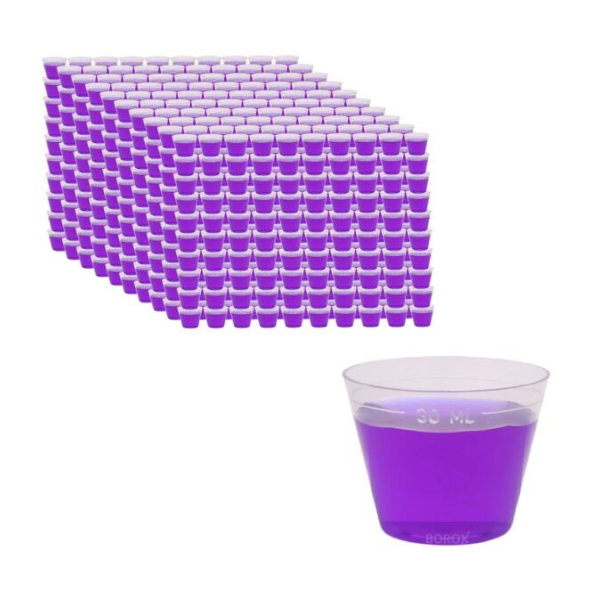 Numune Kabı 30 ml - Taksimatlı Numune Beheri - 1000 pcs-Toptan