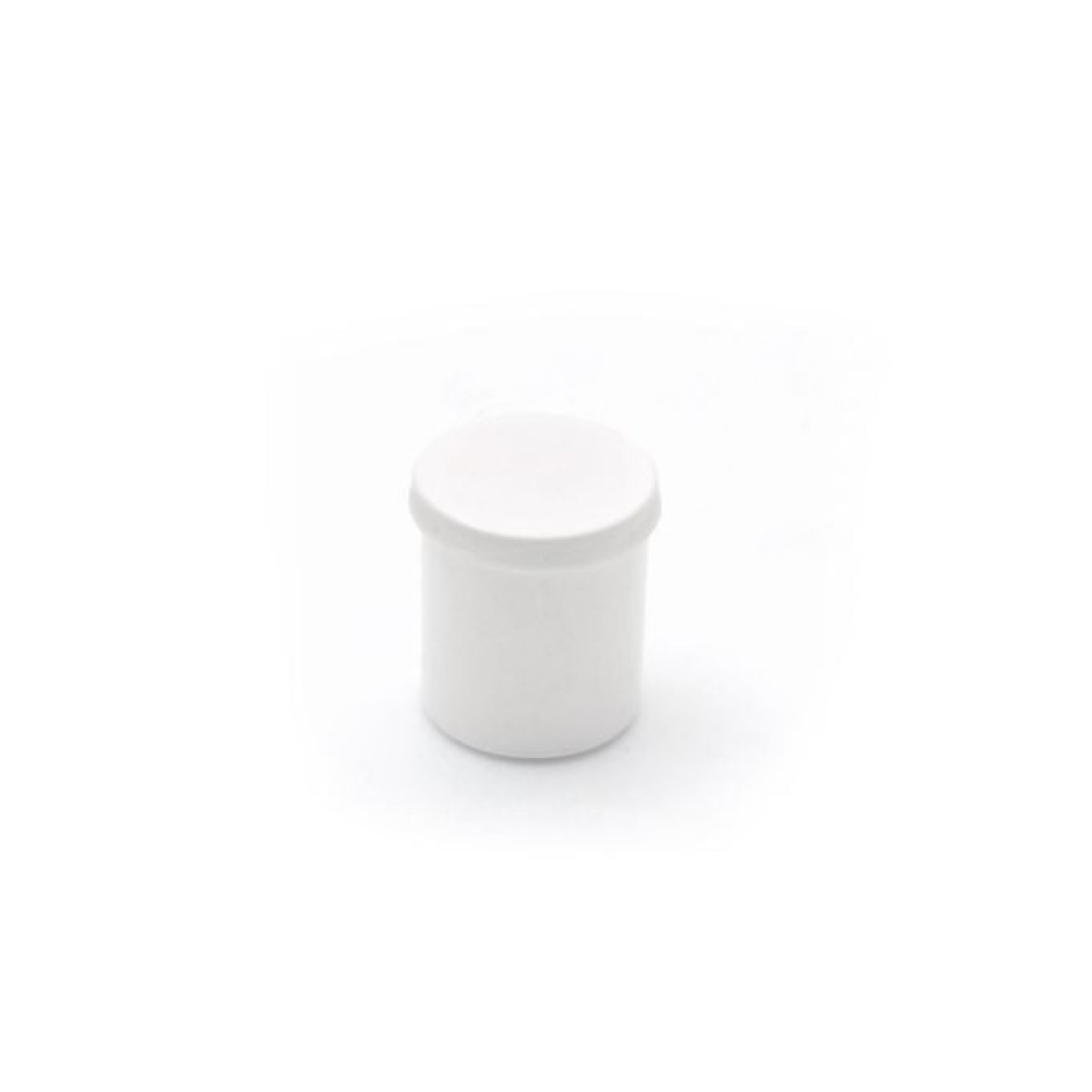 Beyaz Numune Kabı 100ml - Plastik Kapaklı Kutu 100 cc