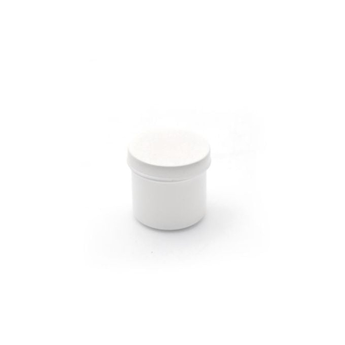 White Numune Kabı 50ml - Plastik Kapaklı Kutu 50 cc