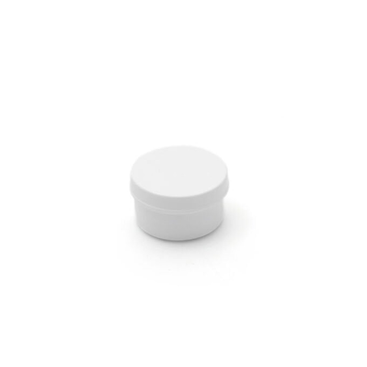 White Numune Kabı 30ml - Plastik Kapaklı Kutu 30 cc