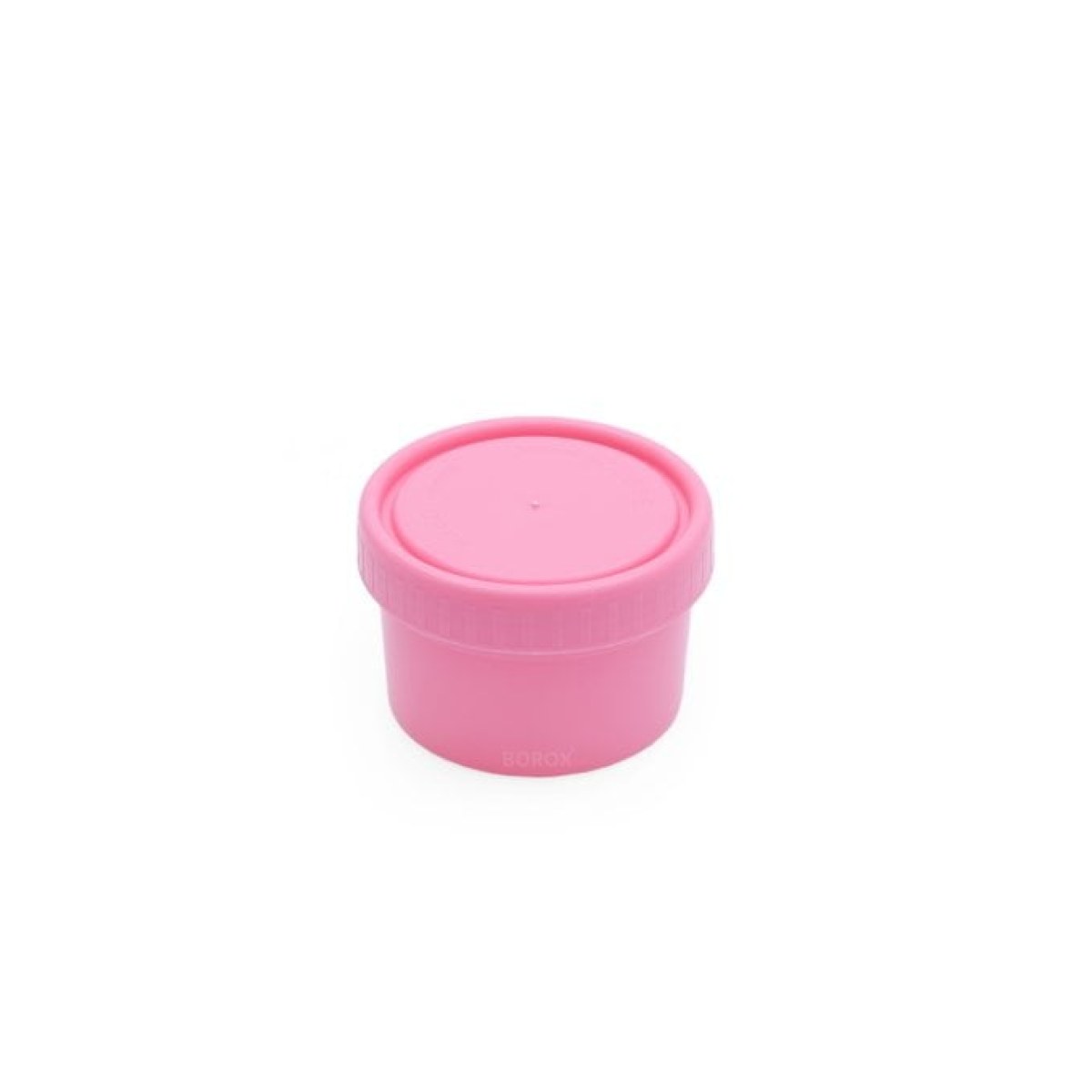 Borox Pomad Kabı 50ml - Pembe Numune Şişe Kapaklı Gaita Kabı