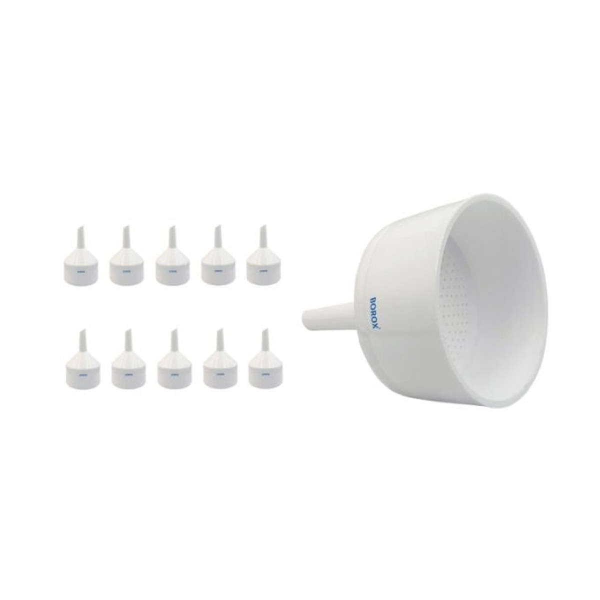 Borox Plastik Buhner Hunisi 90mm - Bühner Filtrasyon Huni - 10 Adet Toptan