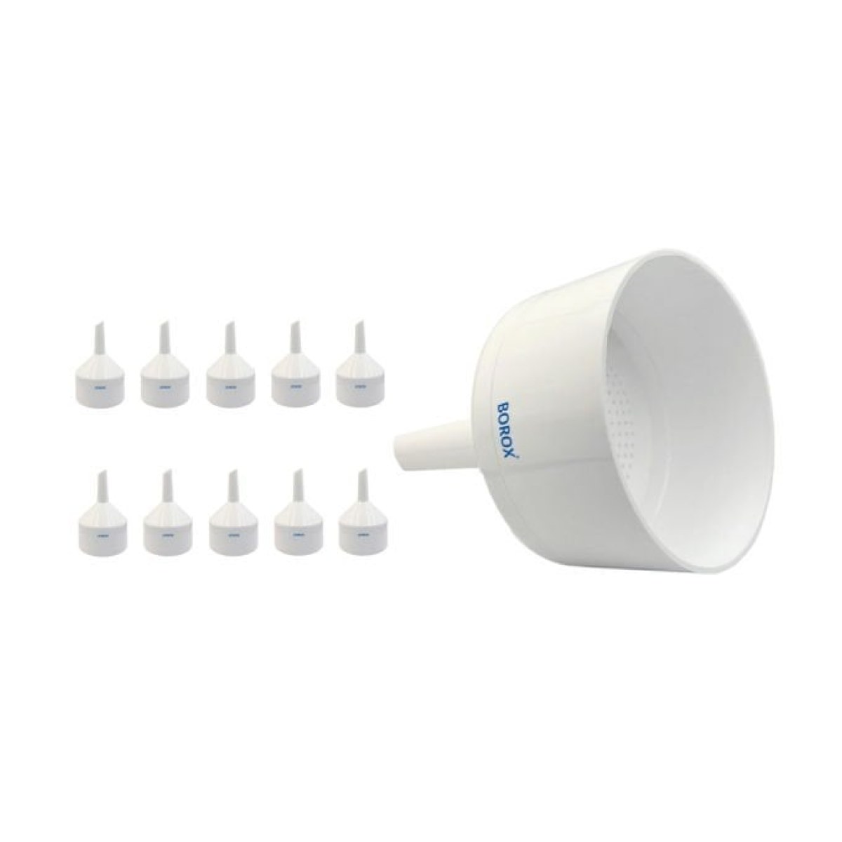 Borox Plastik Buhner Hunisi 110mm - Bühner Filtrasyon Huni - 10 pcs Toptan