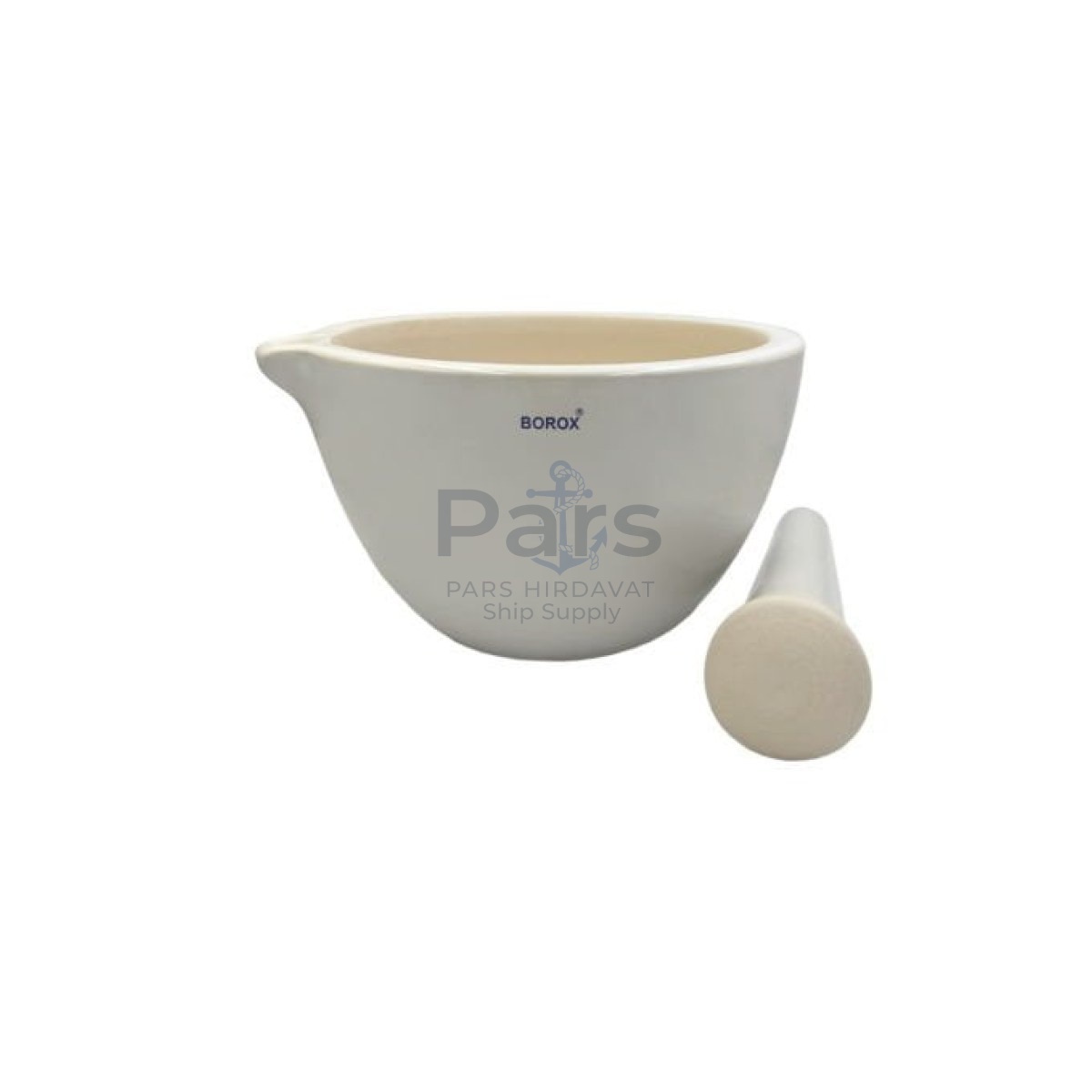 Borox Porselen Havan Tokmaklı 900ml - 1 set-paket