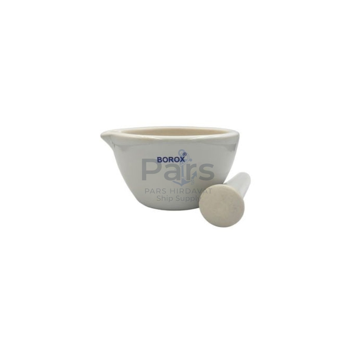 Borox Porselen Havan Tokmaklı 150ml - 1 set-paket