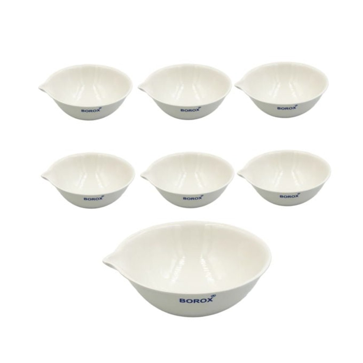 Borox Porselen Kapsül 232 ml - Dibi Yuvarlak - 6 pcs Toptan