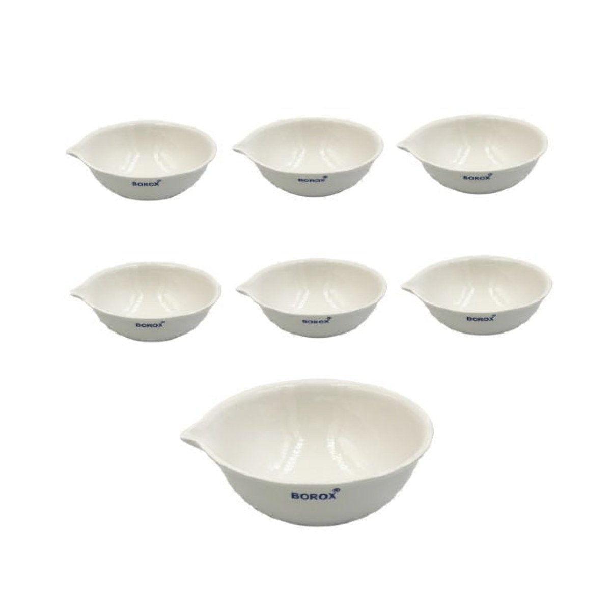Borox Porselen Kapsül 190 ml - Dibi Yuvarlak - 6 pcs Toptan