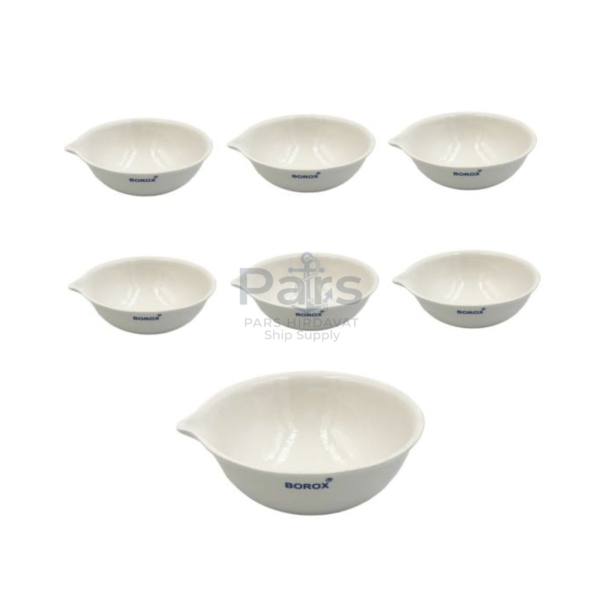 Borox Porselen Kapsül 190 ml - Dibi Yuvarlak - 6 pcs Toptan