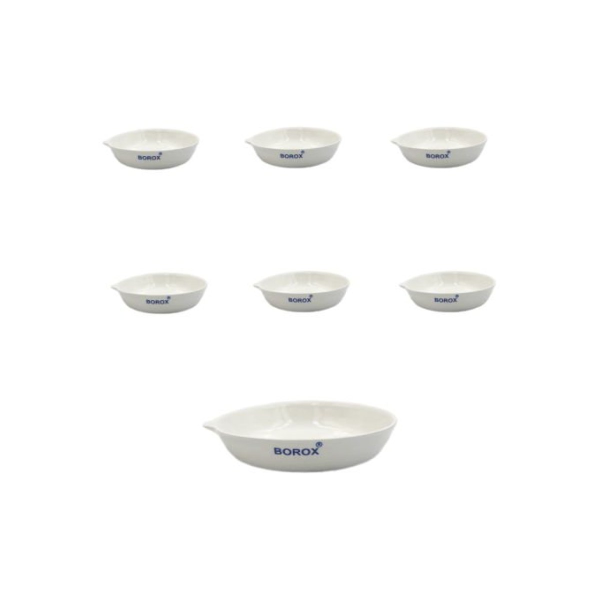 Borox Porselen Kapsül 30 ml - Dibi Düz - 6 pcs Toptan