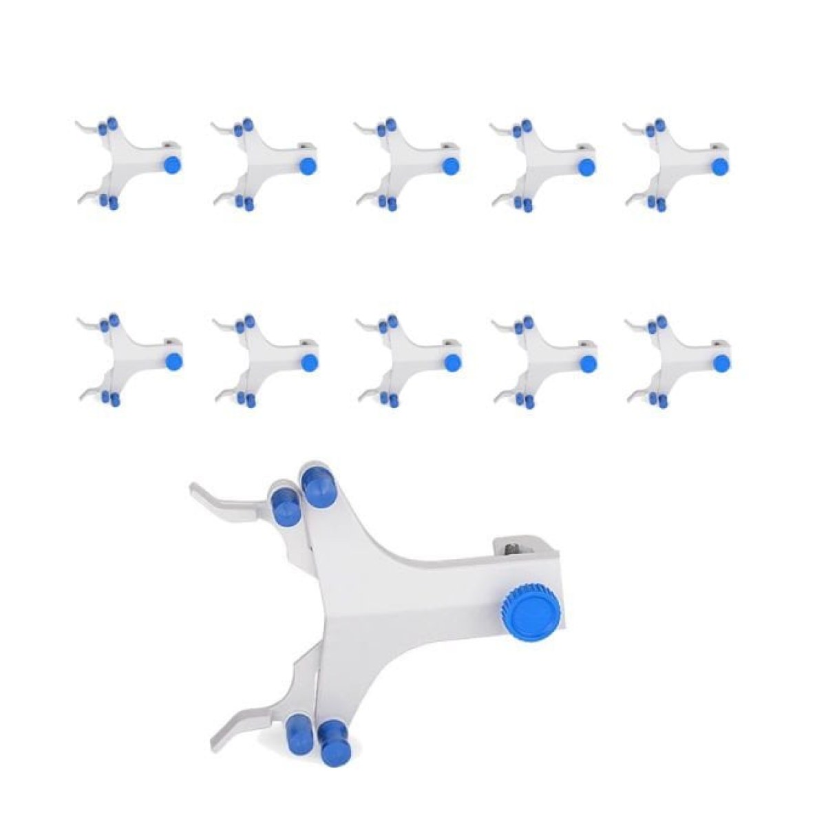 Borox Büret Pensi Çelik Tekli - Alloy Single Burette Clamp - 10 Adet Toptan