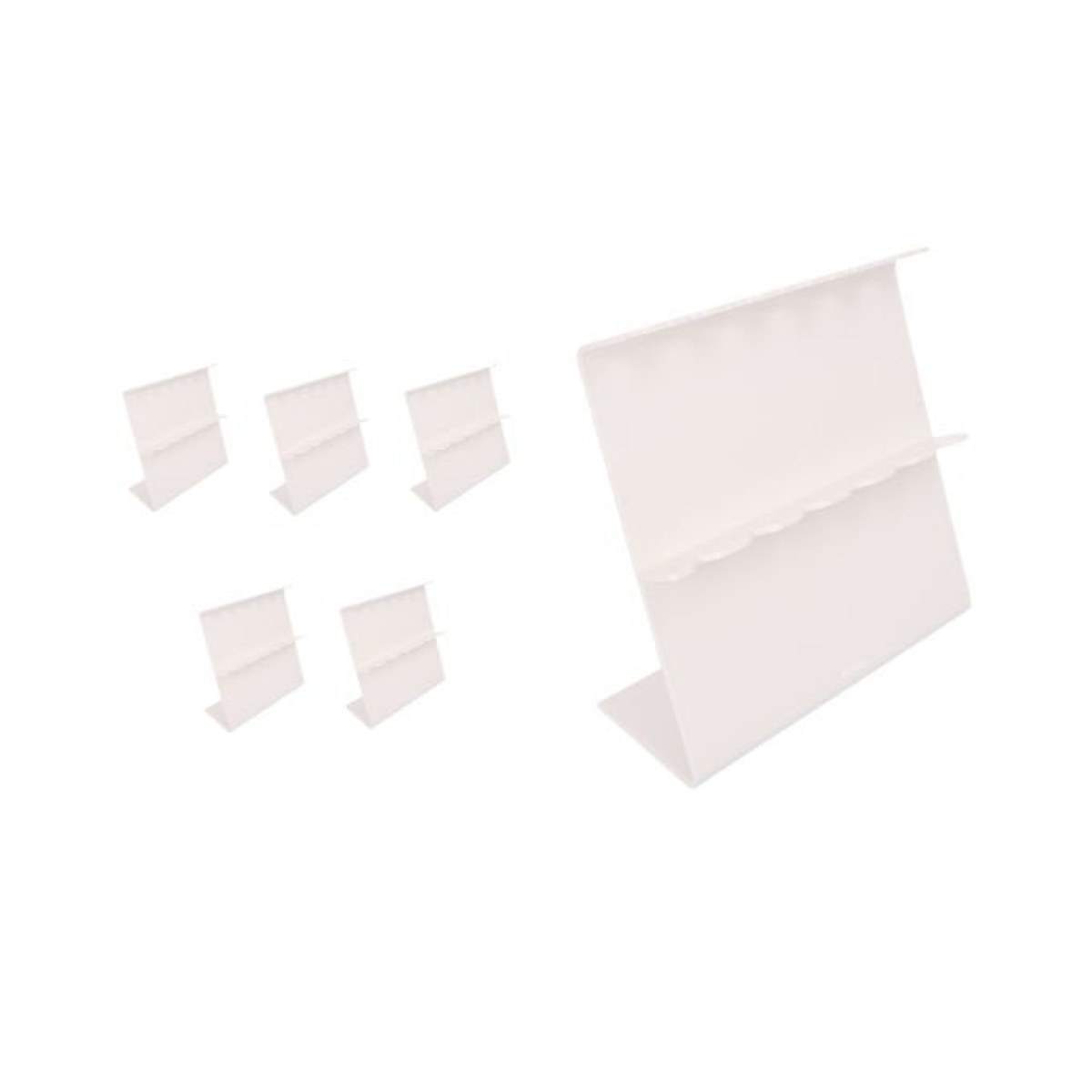 Borox Pipet Standı Akrilik Z Tip - Otomatik Pipet Standı 6lı - 5 pcs Toptan