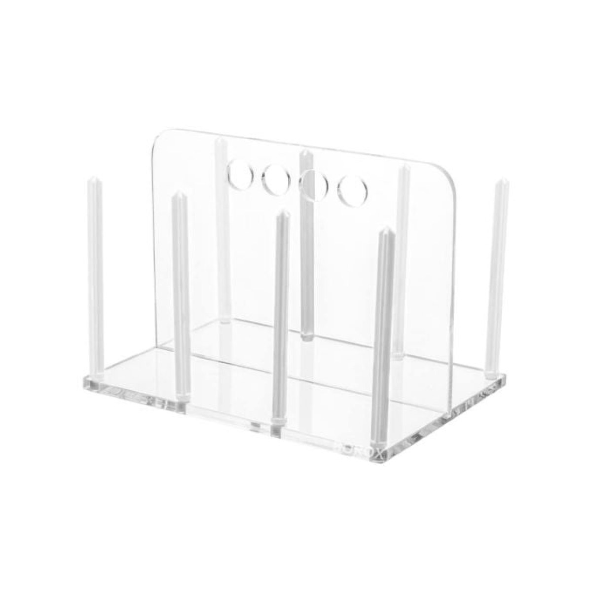 Borox Akrilik Petri Kabı Standı 60mm Petri İçin Rack - Petri Standı
