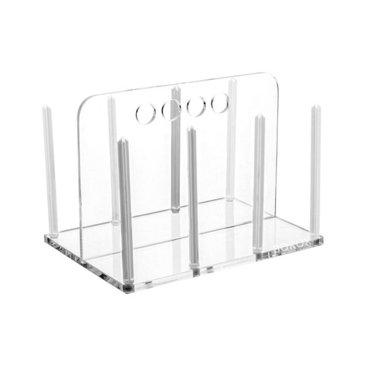 Borox Akrilik Petri Kabı Standı 90mm Petri İçin Rack - Petri Standı