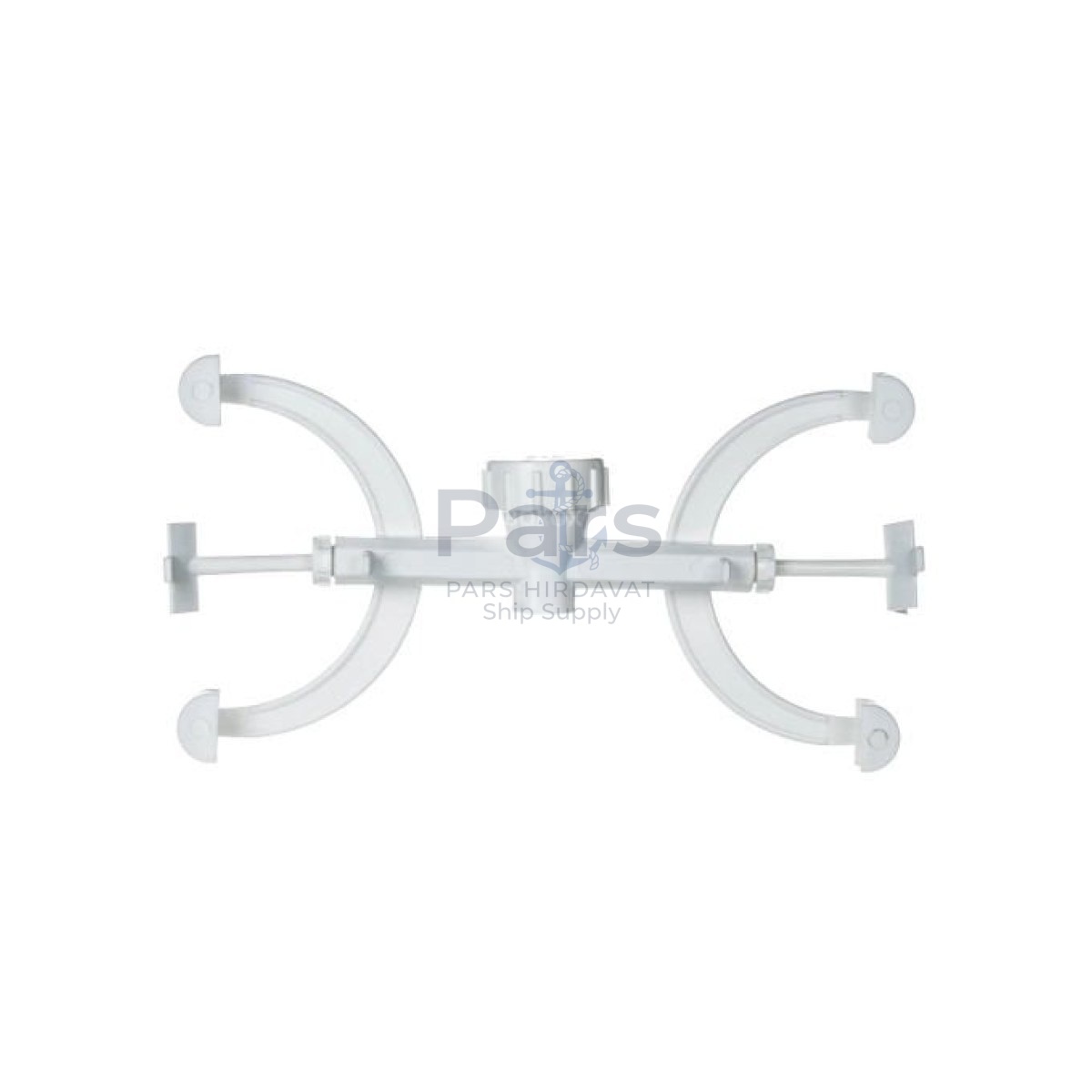 Borox Plastik İkili Büret Pensi Kıskacı - PP Double Burette Clamp