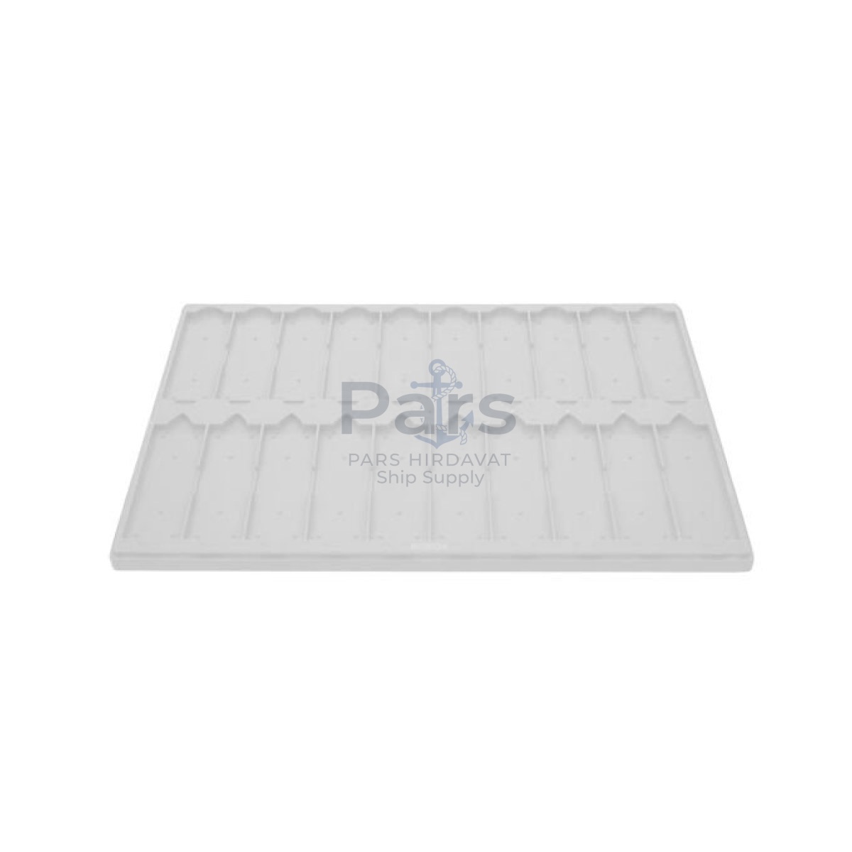 Mikroskop Slide Kutusu - Plastik Slayt Saklama Kabı 20li - Lamel Taşıma Standı Tray - White
