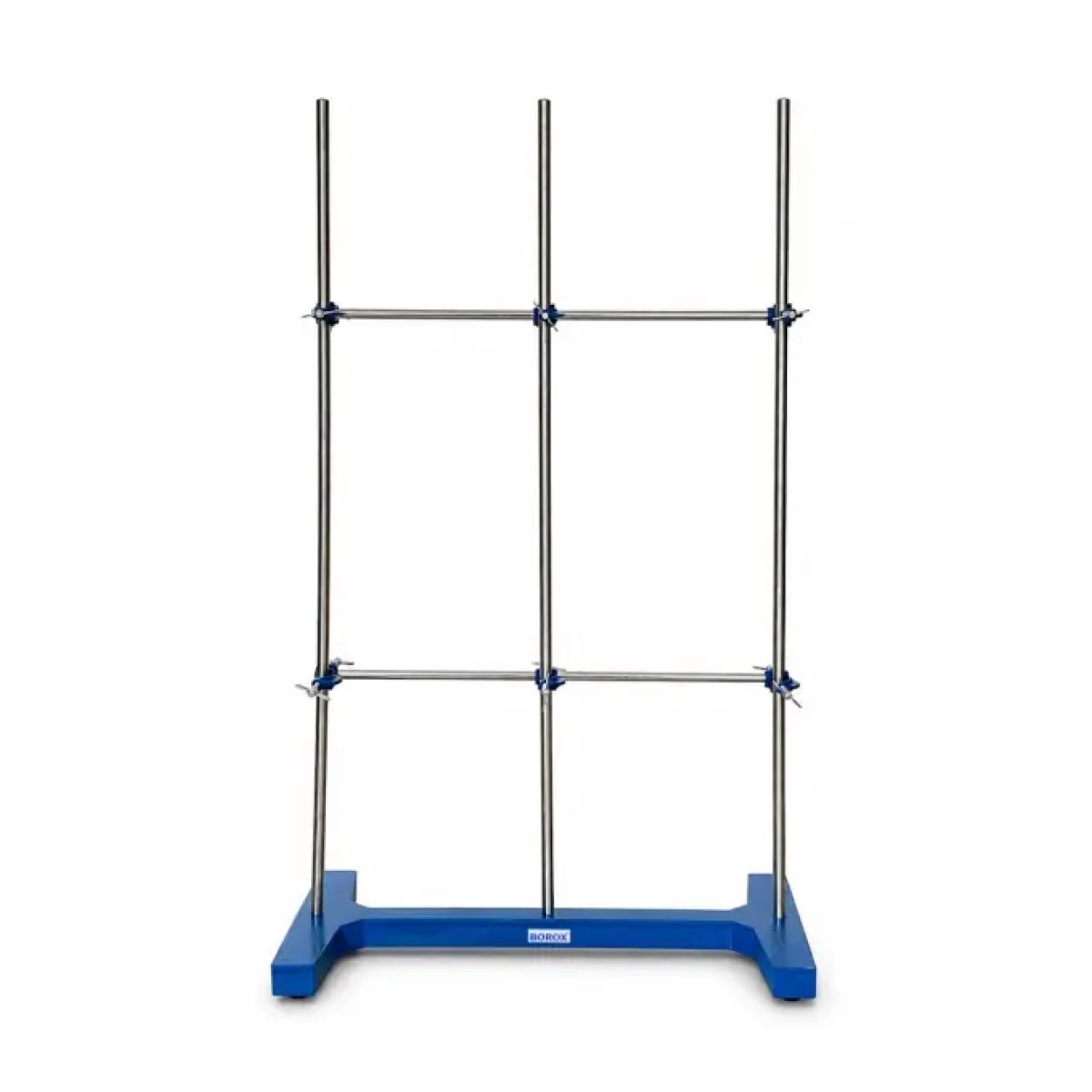 Borox Laboratuvar Destek Standı H Şekilli - Demir 500x250mm
