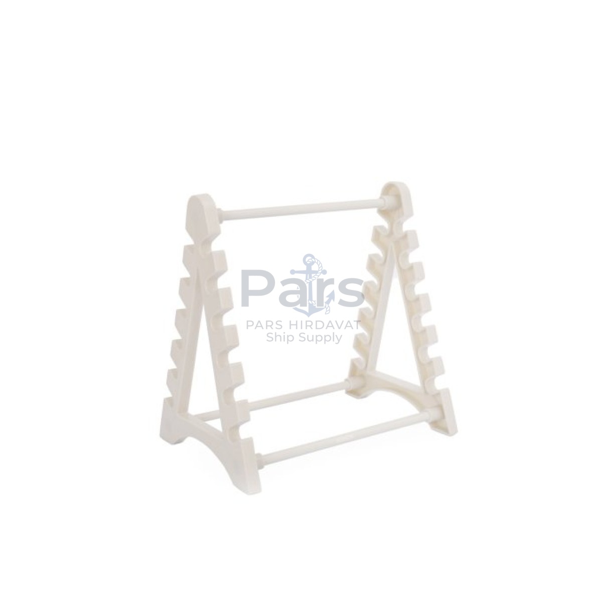 Borox Pipet Standı Yatay - Cam Pipet İçin Stand 12li Rack