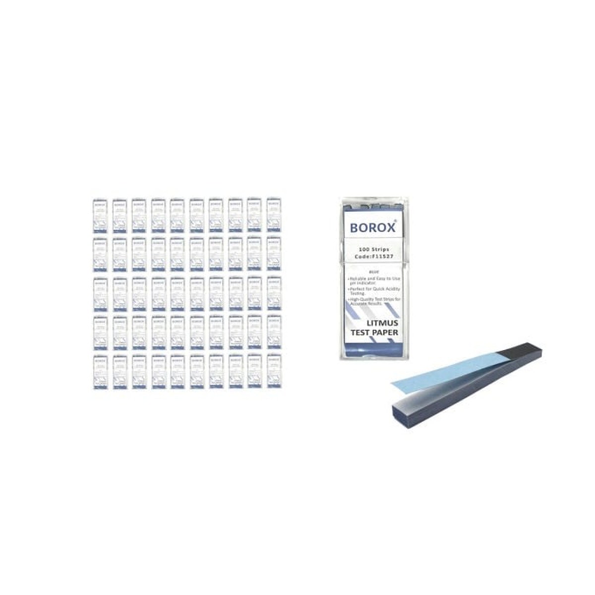 Turnusol Kağıdı Blue 100 Test Strip - Litmus Paper 50 Paket Toptan
