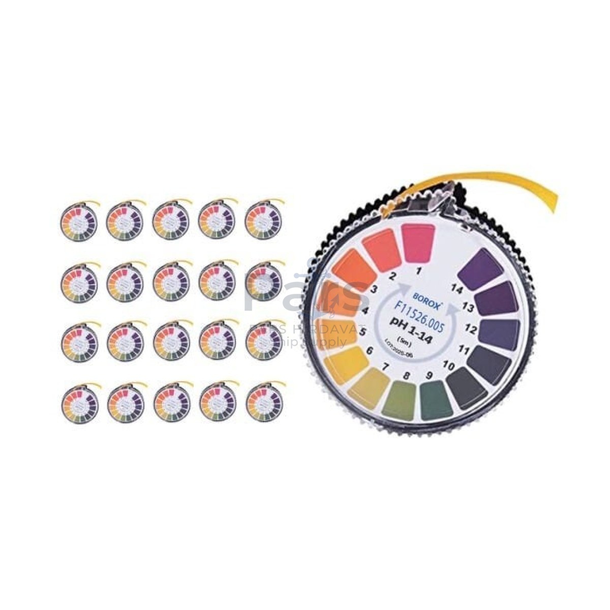 pH Kağıdı Rulo - İndikatör Kağıdı 1-14 - Universal 20 pcs