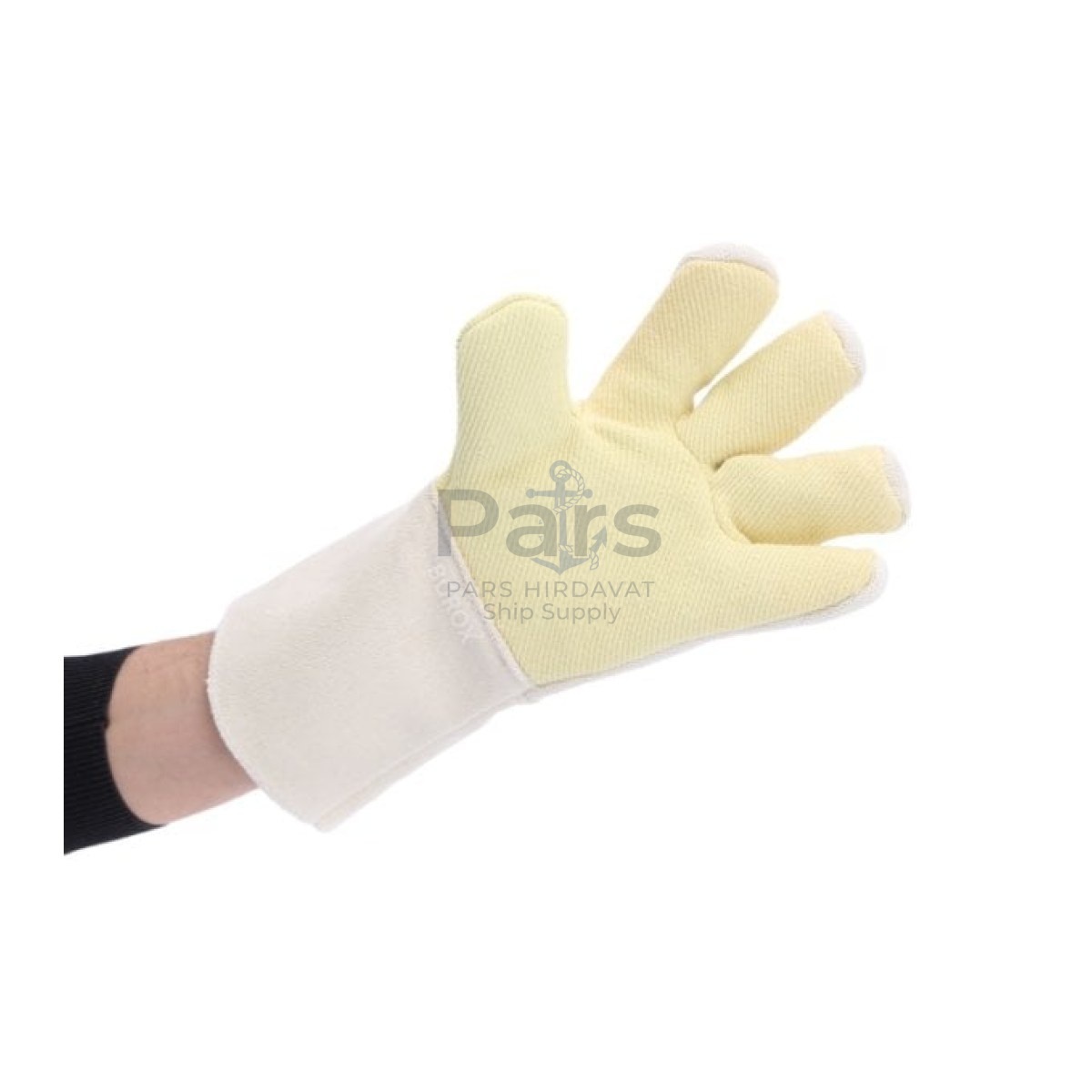Borox El Kısmı Kevlar Eldiven - Yüksek Isıya Dayanıklı Eldiven 500C