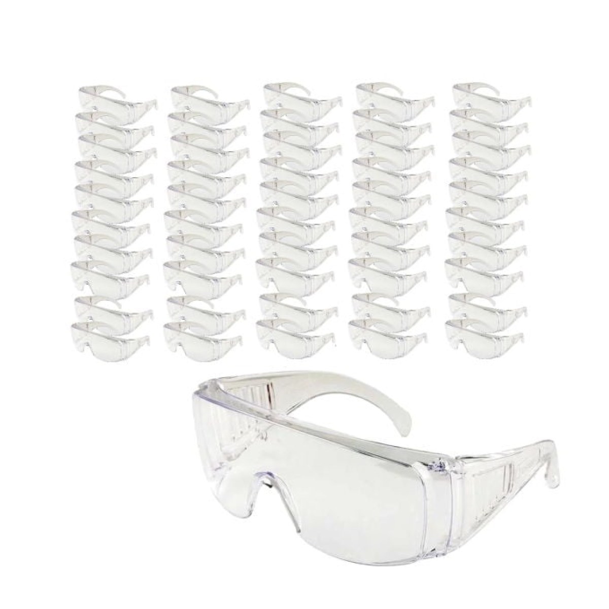Borox Protective Gözlük S700 - Laboratuvar Gözlüğü - Şeffaf 50 pcs Toptan