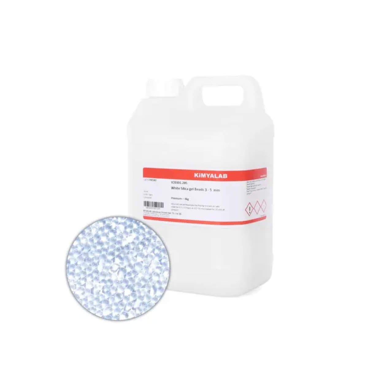 Silikajel White Nem Alıcı 4 Kg Dökme - Rutubet Küf Önleyici