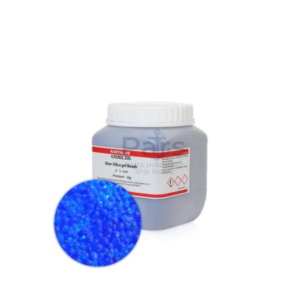 Silikajel Blue Nem Alıcı 1 Kg - Küf Önleyici İndikatörlü