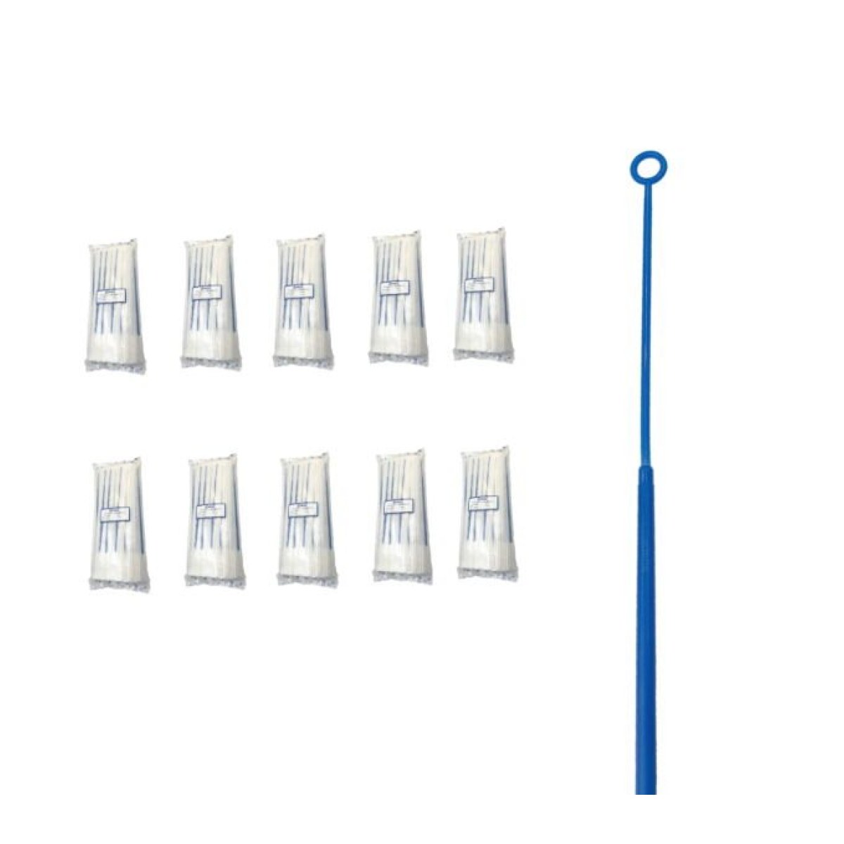 Borox Öze Ucu 10 uL - Steril - Halka Uçlu - Inoculation Loop 1000 Adet