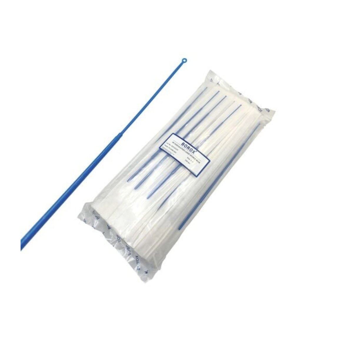 Borox Öze Ucu 1 uL - Steril - Halka Uçlu - Inoculation Loop 100 Adet