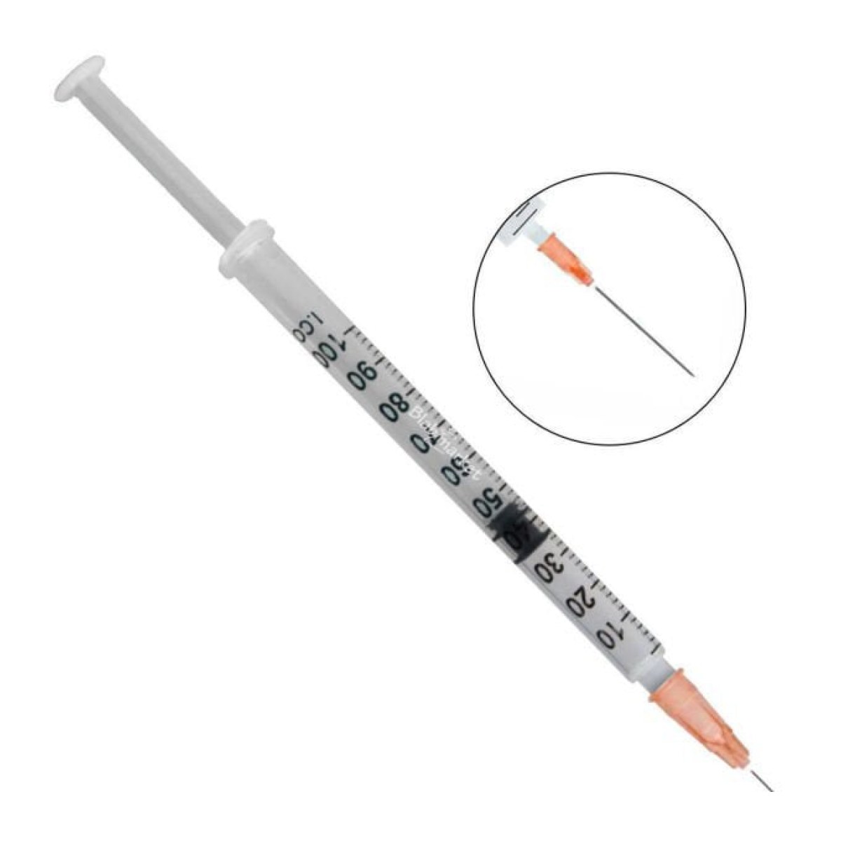 Enjektör Steril 1 cc - Şırınga 1 ml - 3 Parça - 1 pcs/paket