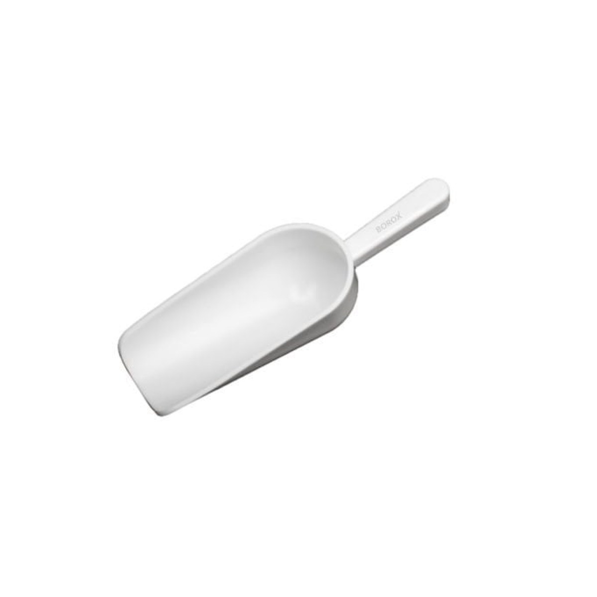 Borox Plastik Kürek - 250ml - PP - Dibi Düz - Numune Küreği