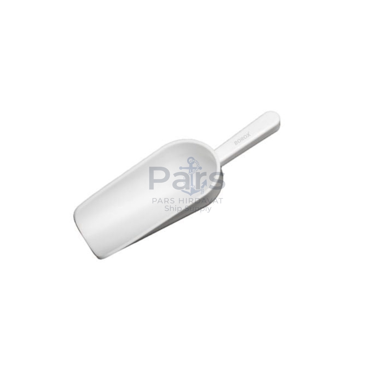 Borox Plastik Kürek - 250ml - PP - Dibi Düz - Numune Küreği