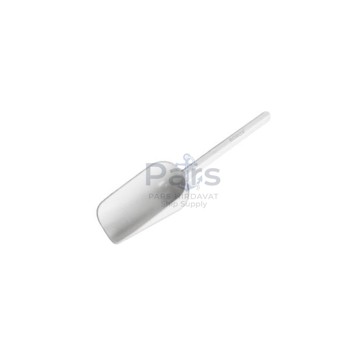 Borox Plastik Kürek - 125ml - PP - Dibi Düz - Numune Küreği