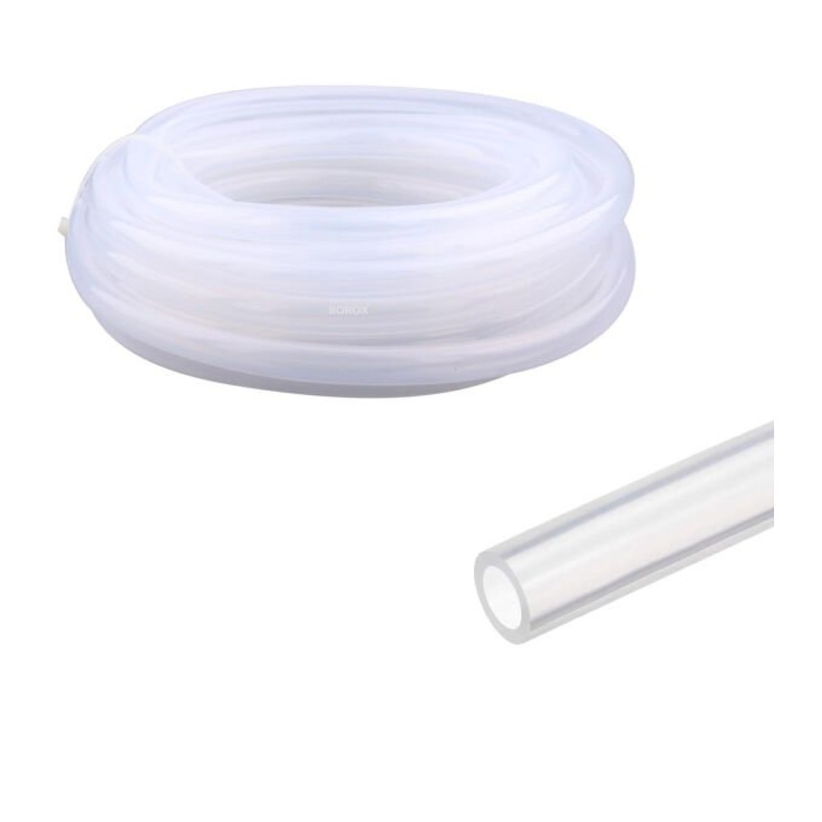 Borox Silikon Hortum 7x11mm - Şeffaf 10 metre - Silicone Hose Platin