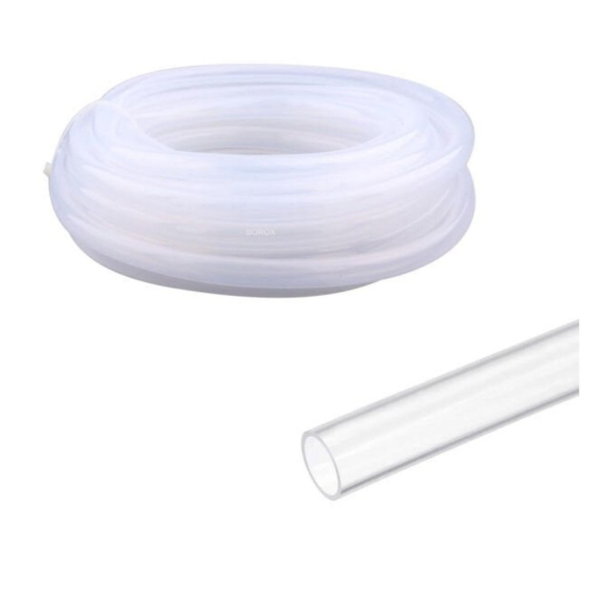 Borox Silikon Hortum 8x10mm - Şeffaf 10 metre - Silicone Hose Platin
