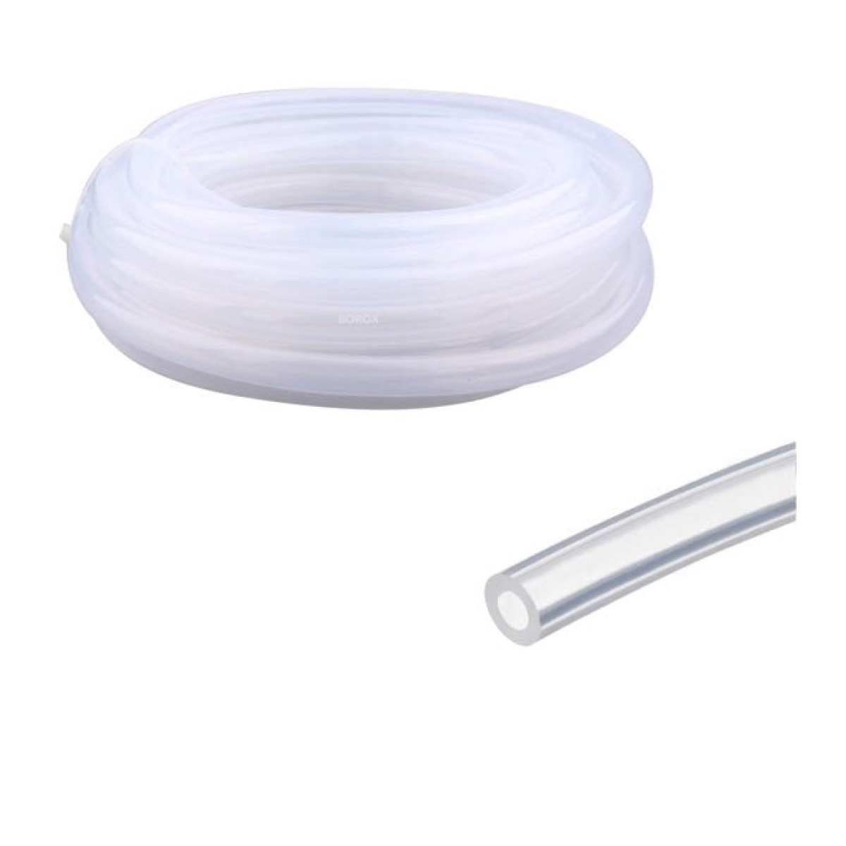 Borox Silikon Hose 5x8 mm - Şeffaf 10 metre - Silicone Hose Platin