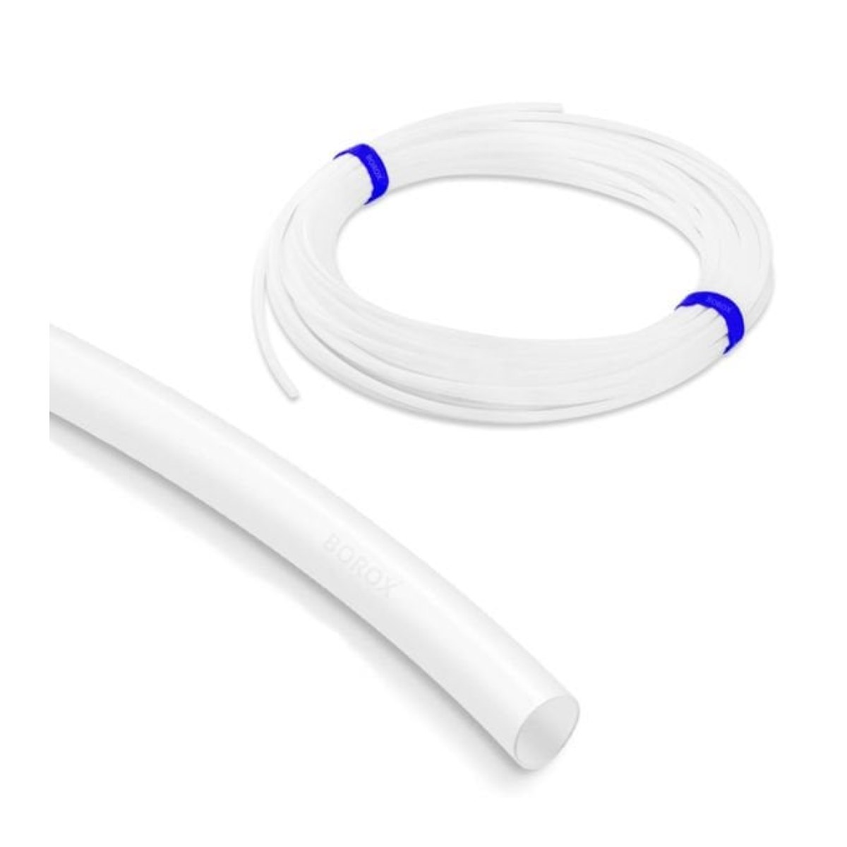 Borox Teflon Hortum 8x10 mm - Beyaz PTFE Hose - 10 metre Toptan