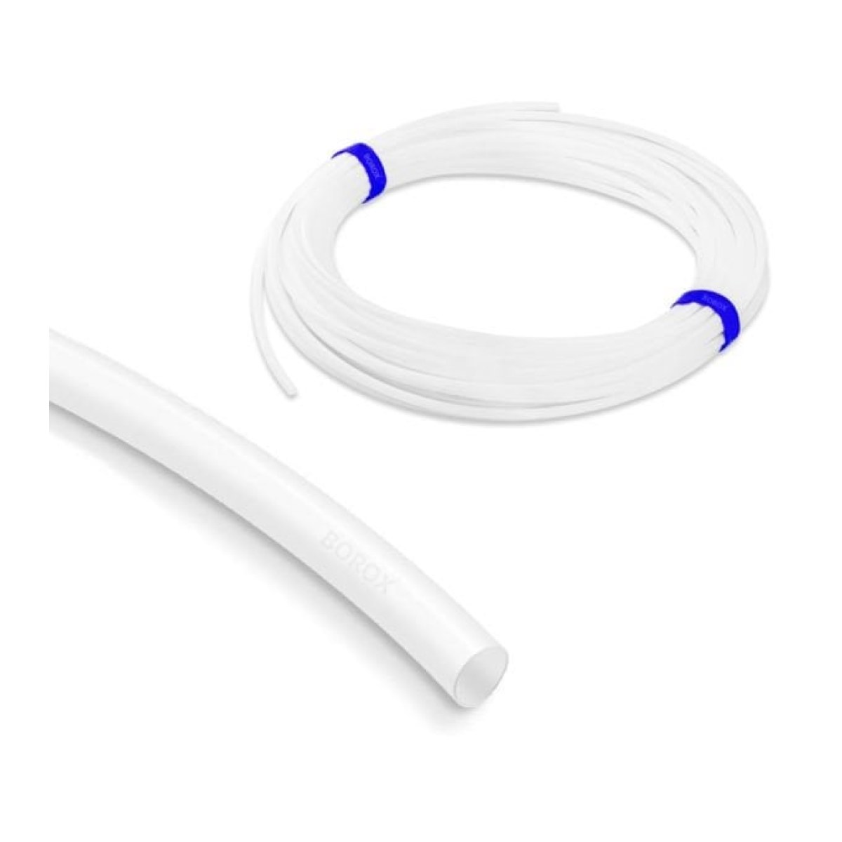 Borox Teflon Hose 6x8 mm - White PTFE Hose - 10 metre Toptan