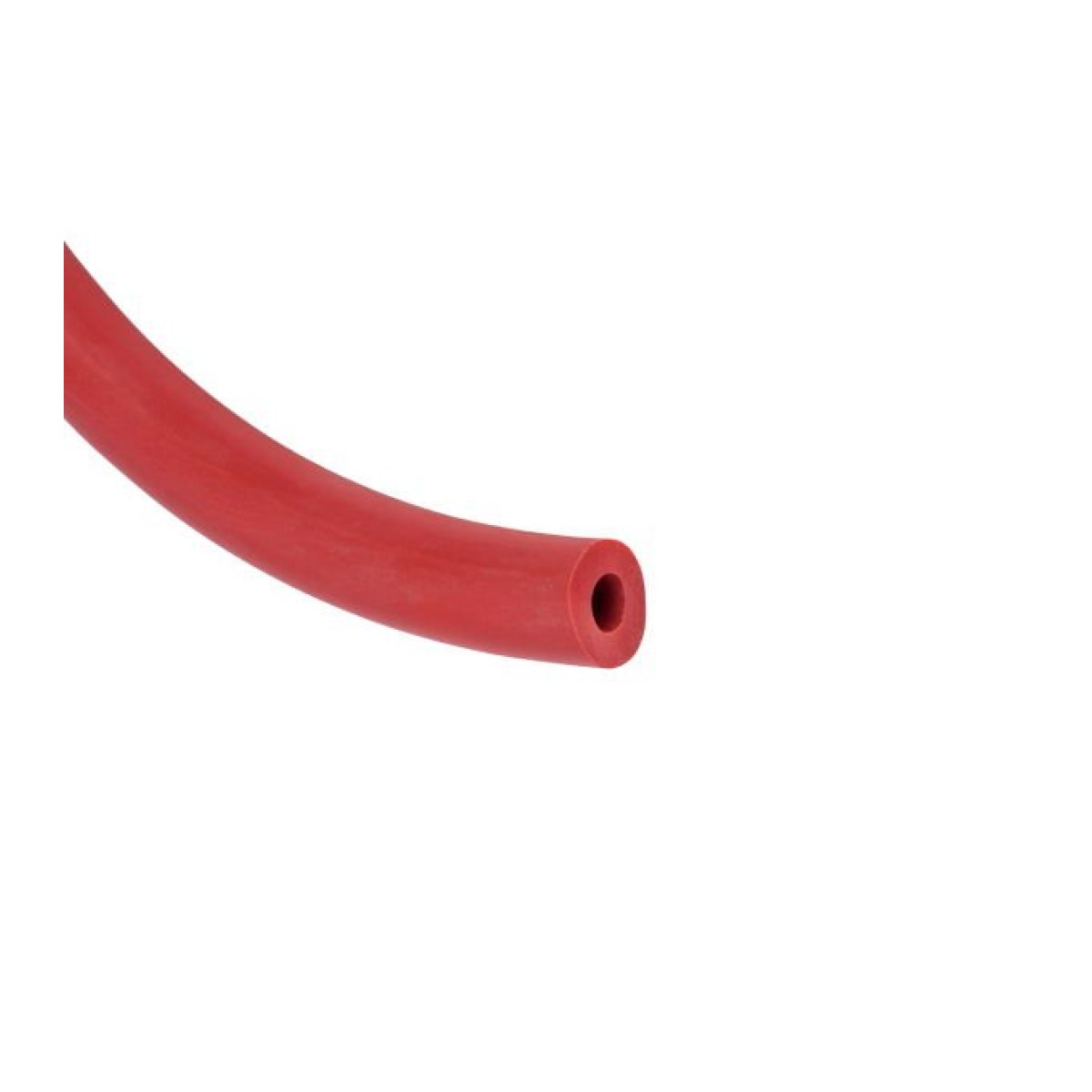 Borox Kauçuk Hose 5x8 mm - Red 1 metre - Rubber Tubing Red