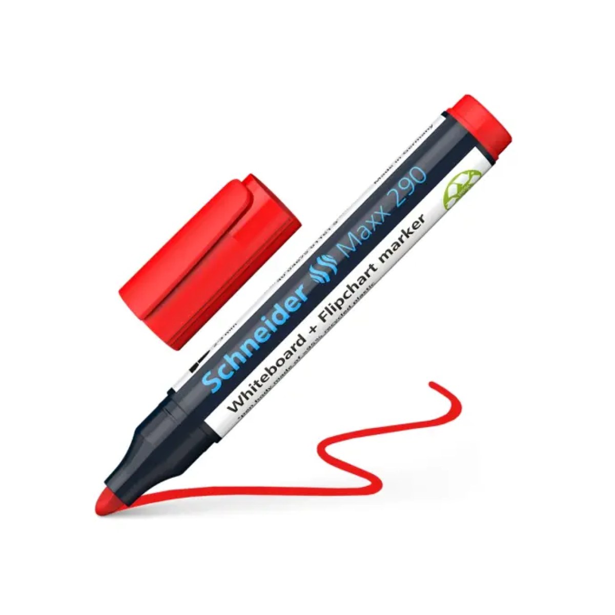 Schneider Maxx 290 Tahta Kalemi Kırmızı - 2-3mm - Beyaz Tahta ve Flipchart Kalemi