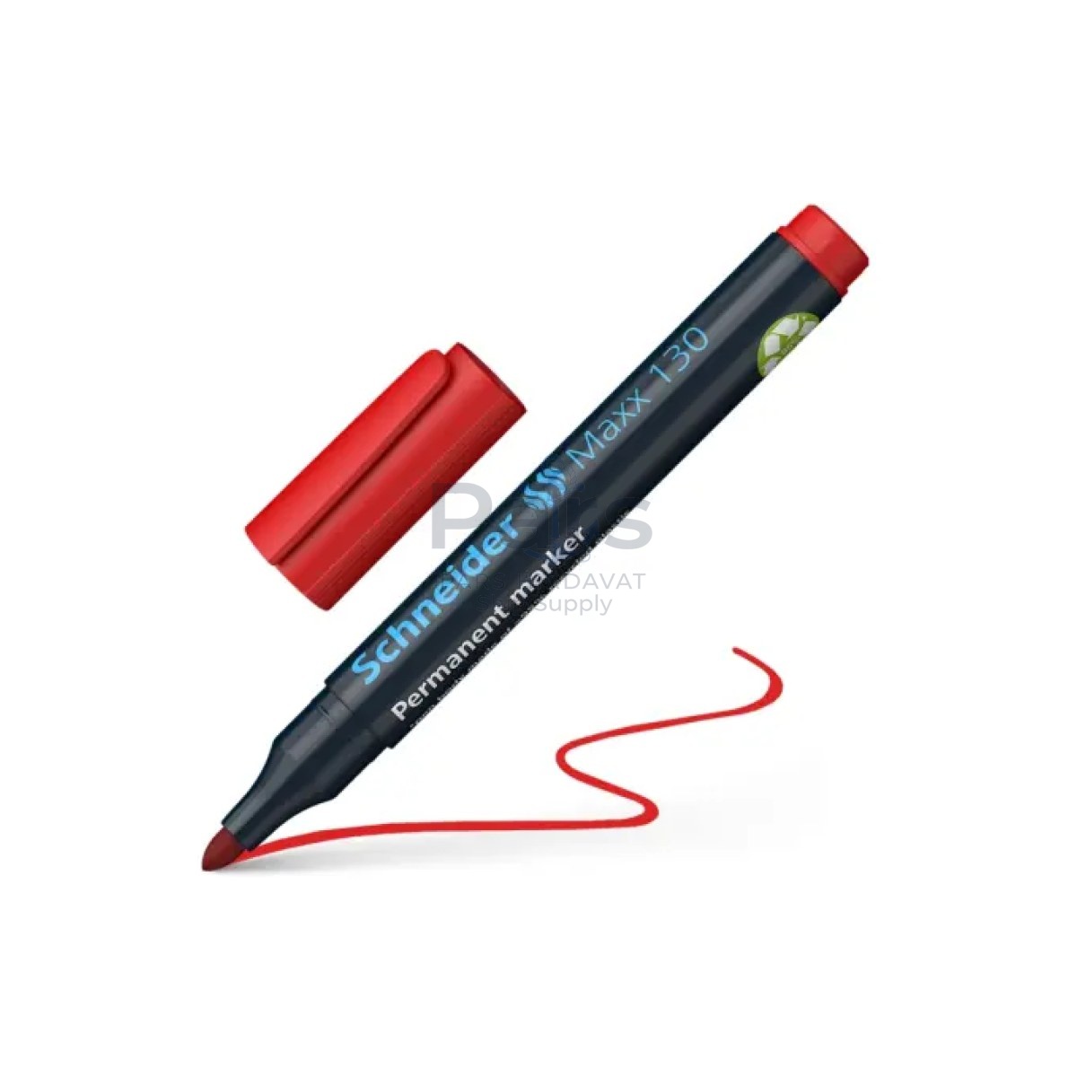Schneider Maxx130 Asetat Kalemi Red - 1-3mm - Cam Kalemi