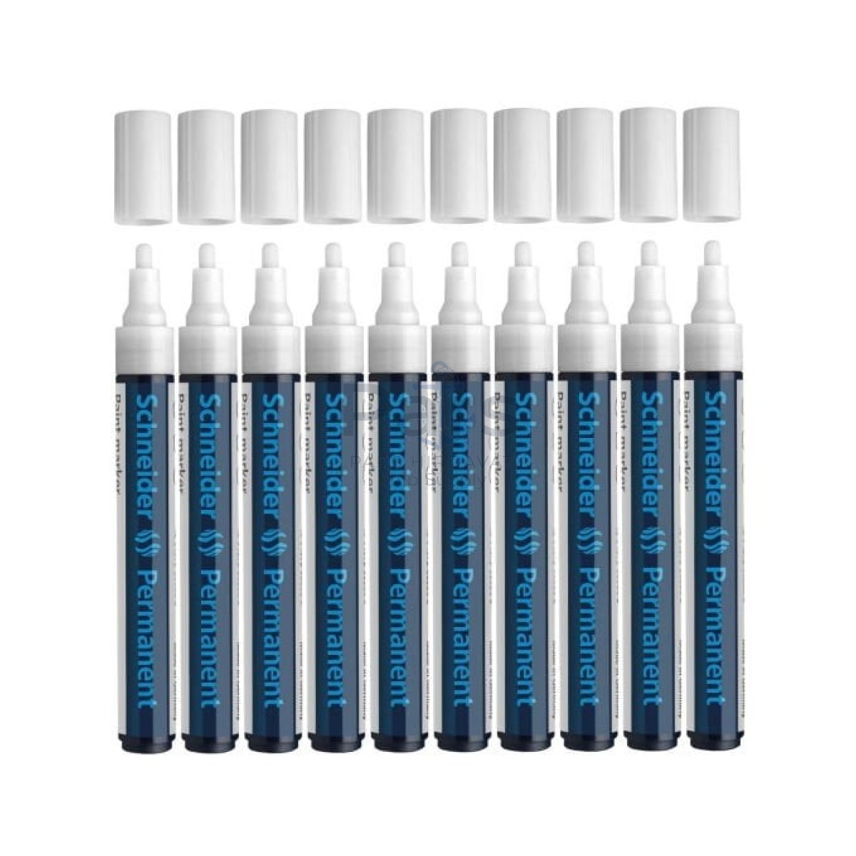 Schneider Maxx 270 Asetat Kalemi White - 1-3mm - Boya Markörü - Cam Kalemi 10 pcs Toptan